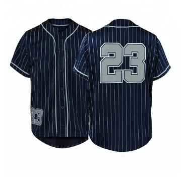 Sublimated Camo striped Baseball Jersey