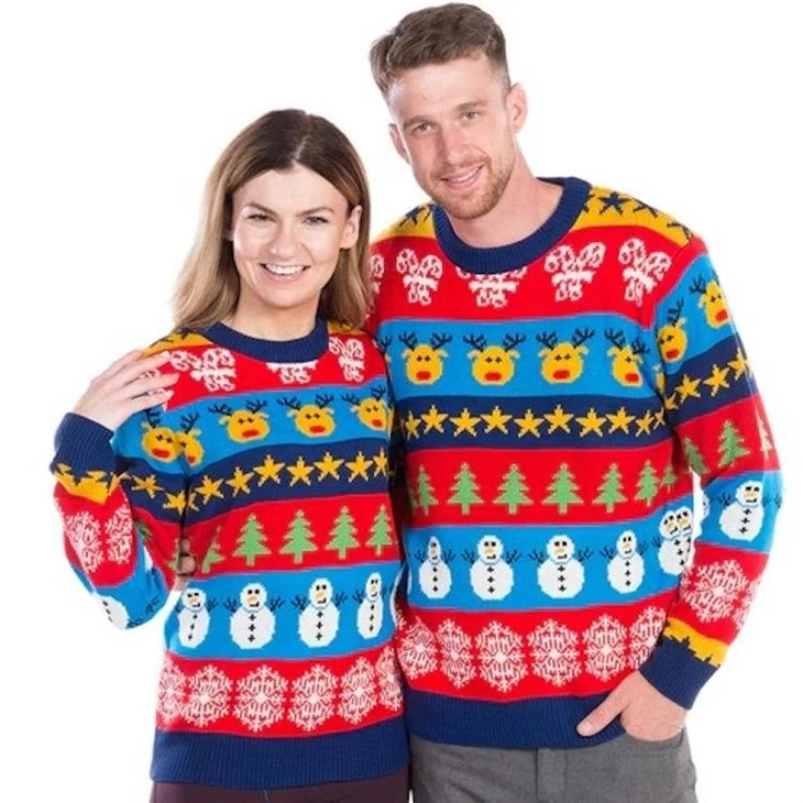 Couple Matching Ugly Christmas Sweater factory