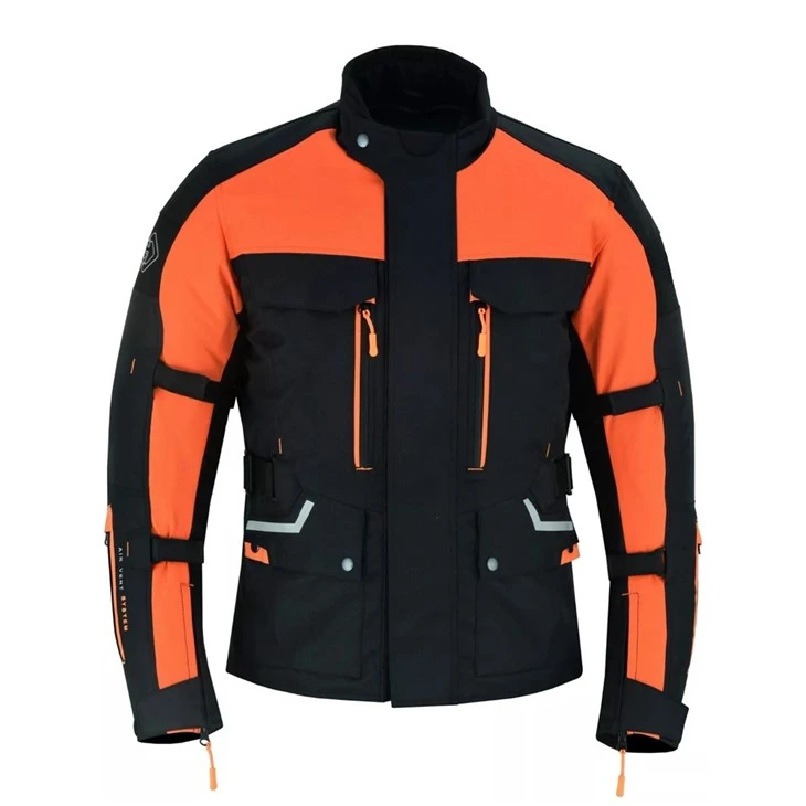 Fluorescent Green Waterproof Motorcycle Tour Jacket best