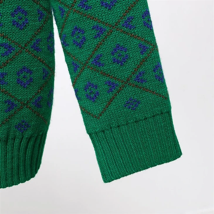 Green Reindeer Festive Christmas Sweater best