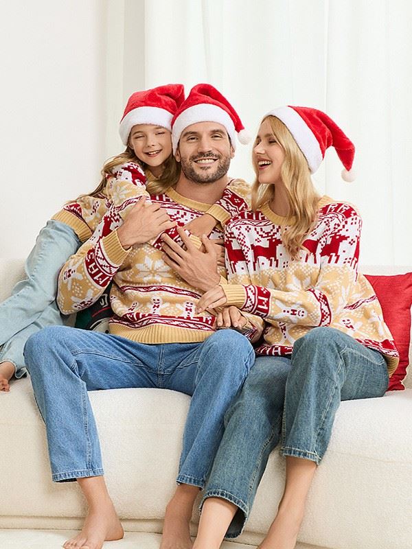 Matching Family Kids Christmas Sweater Set best
