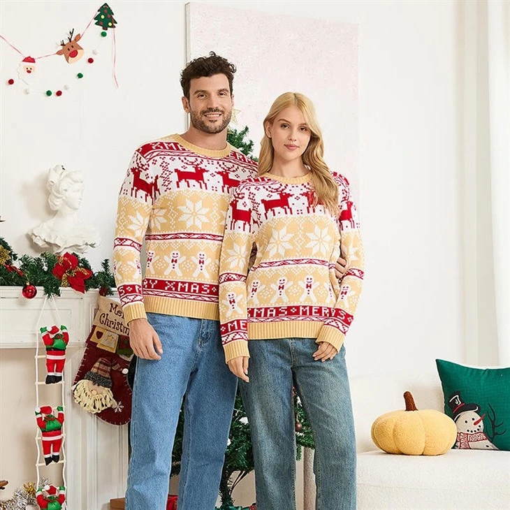 Matching Family Kids Christmas Sweater Set suppliers