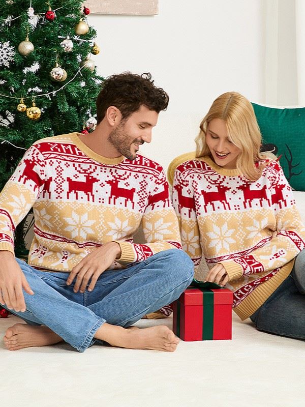 Matching Family Kids Christmas Sweater Set high quality