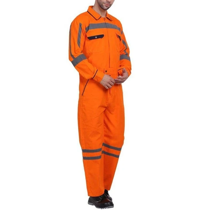Orange Overalls For Men2