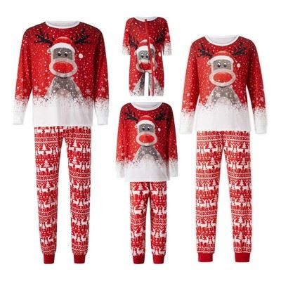 Red Xmas Family Pajamas