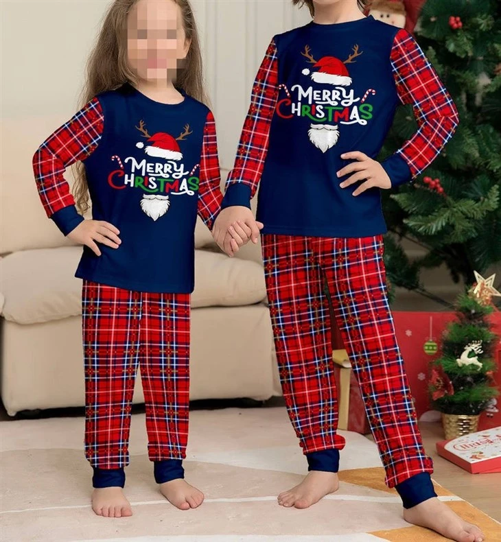 Plaid Matching Family Pajamas