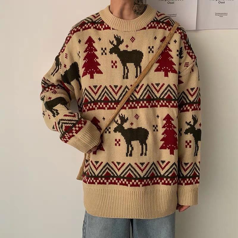 Blue Reindeer Knit Ugly Christ6 Blue Reindeer Knit Ugly Christ6