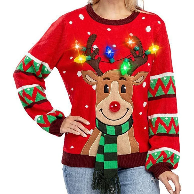 Ladies 3D Decor Christmas Ugly10 Ladies 3D Decor Christmas Ugly10