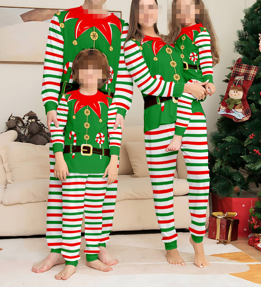 Elf Family Matching Pajamas3 Elf Family Matching Pajamas3