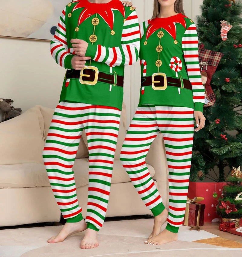 Elf Family Matching Pajamas5 Elf Family Matching Pajamas5