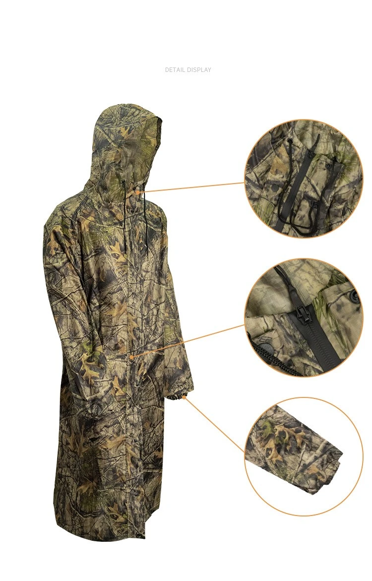 Camo Seam Sealed Zipper Rain P9 Camo Seam Sealed Zipper Rain P9