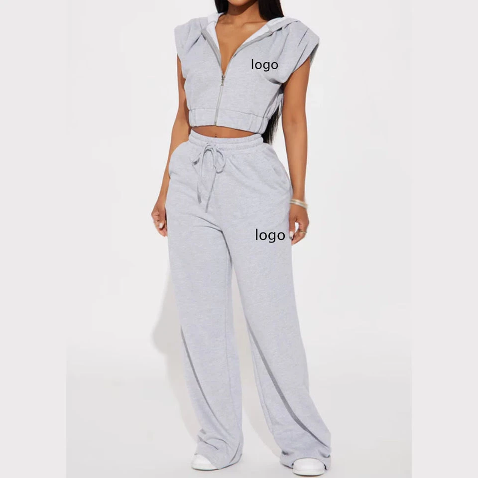 Sleeveless Crop Jogger Outfit 2 Sleeveless Crop Jogger Outfit 2