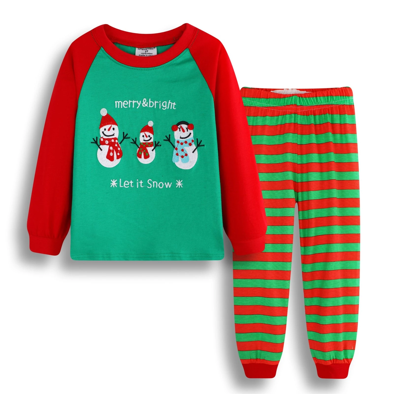 Christmas Cartoon Kids Pajamas11