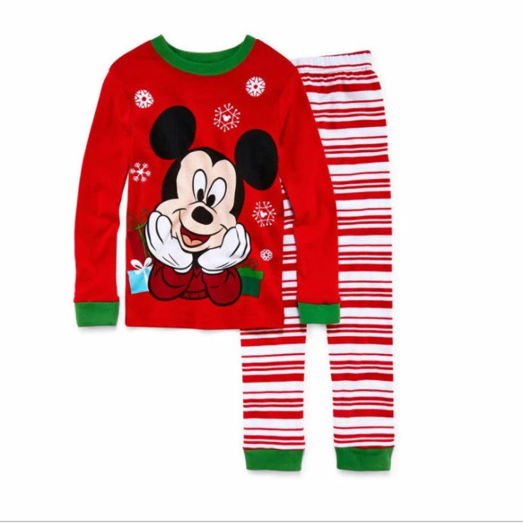 Christmas Cartoon Kids Pajamas5