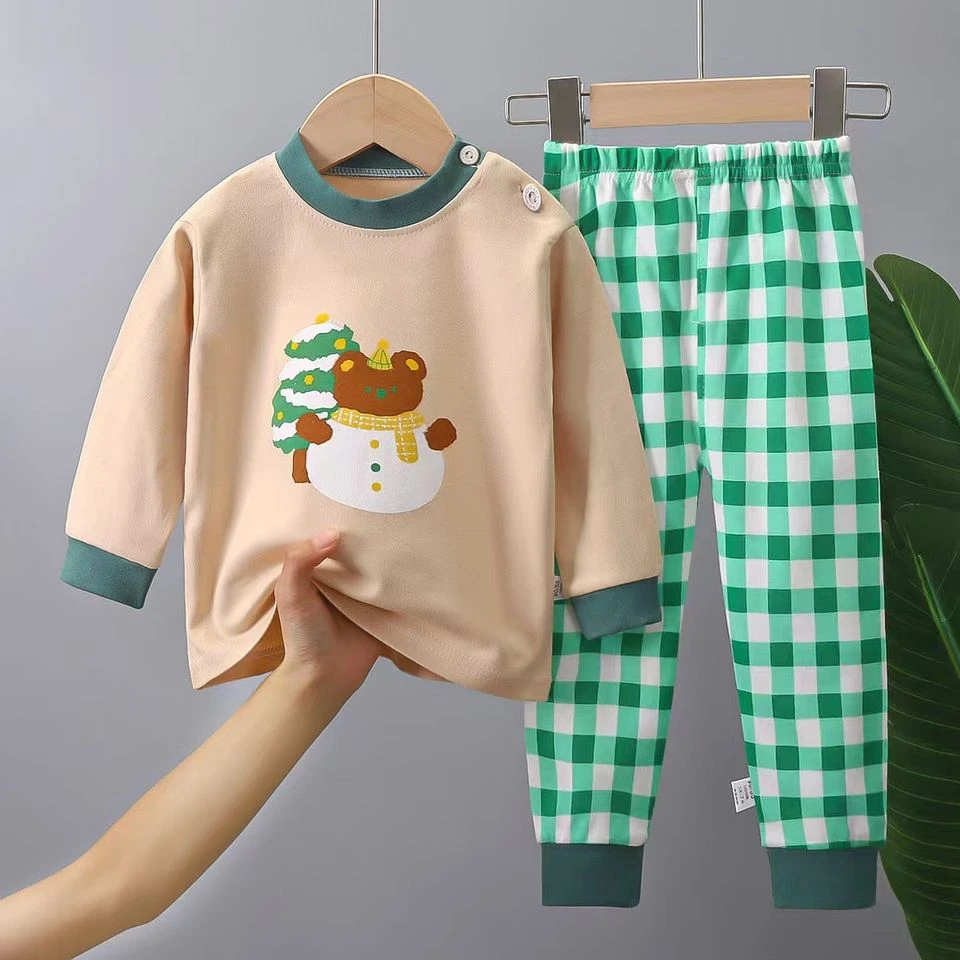 Christmas Cartoon Kids Pajamas8 Christmas Cartoon Kids Pajamas8