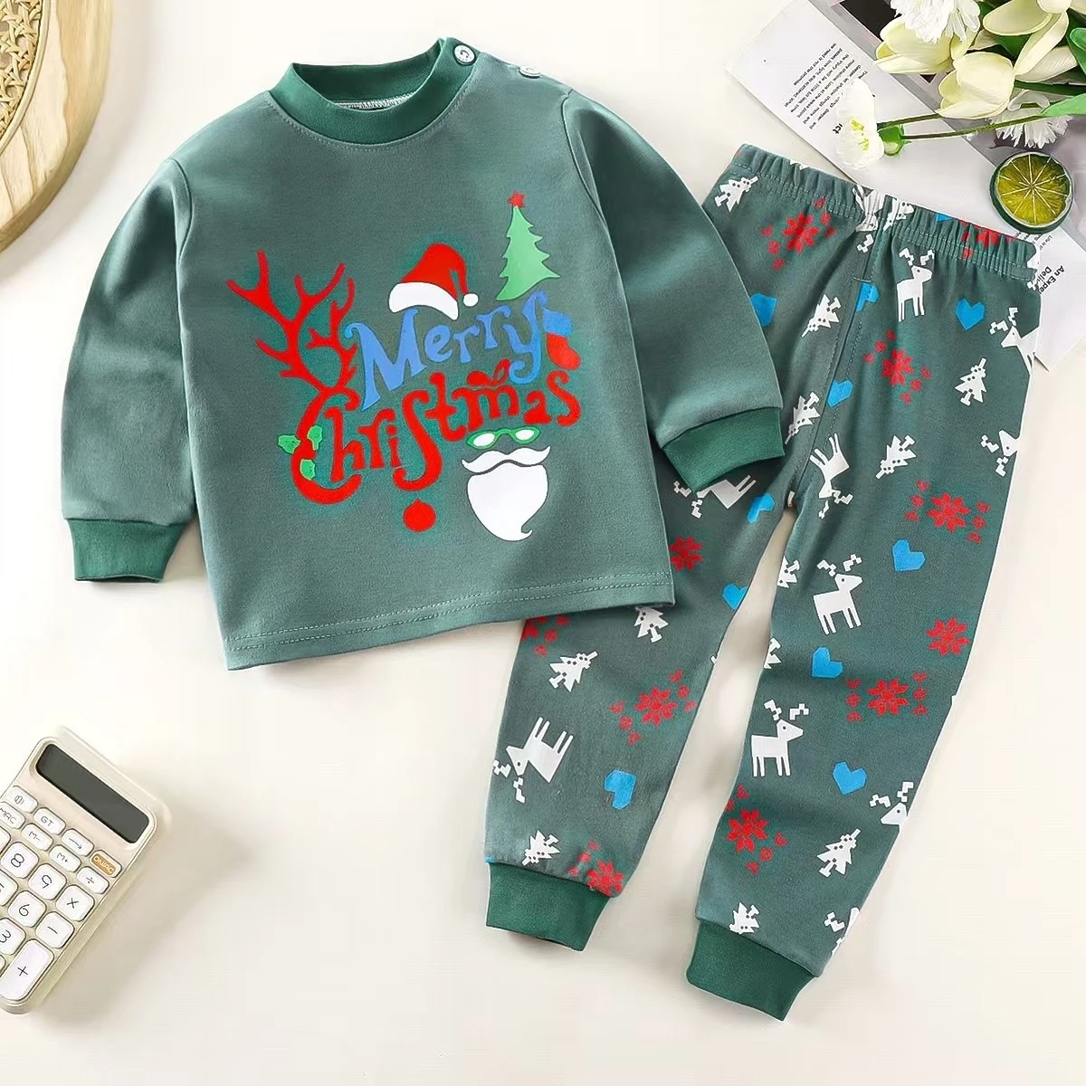 Christmas Cartoon Kids Pajamas10 Christmas Cartoon Kids Pajamas10
