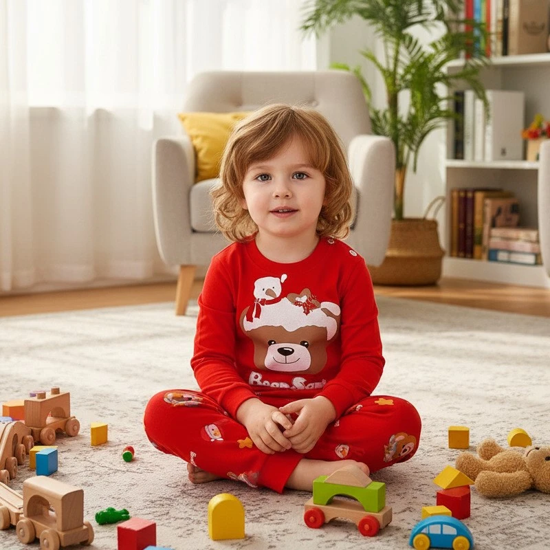 Festive Xmas Kids Sleepwear11 Festive Xmas Kids Sleepwear11