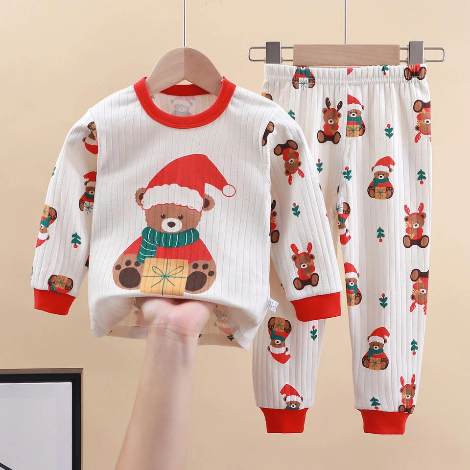 Xmas Tree Pajama Set4 Xmas Tree Pajama Set4