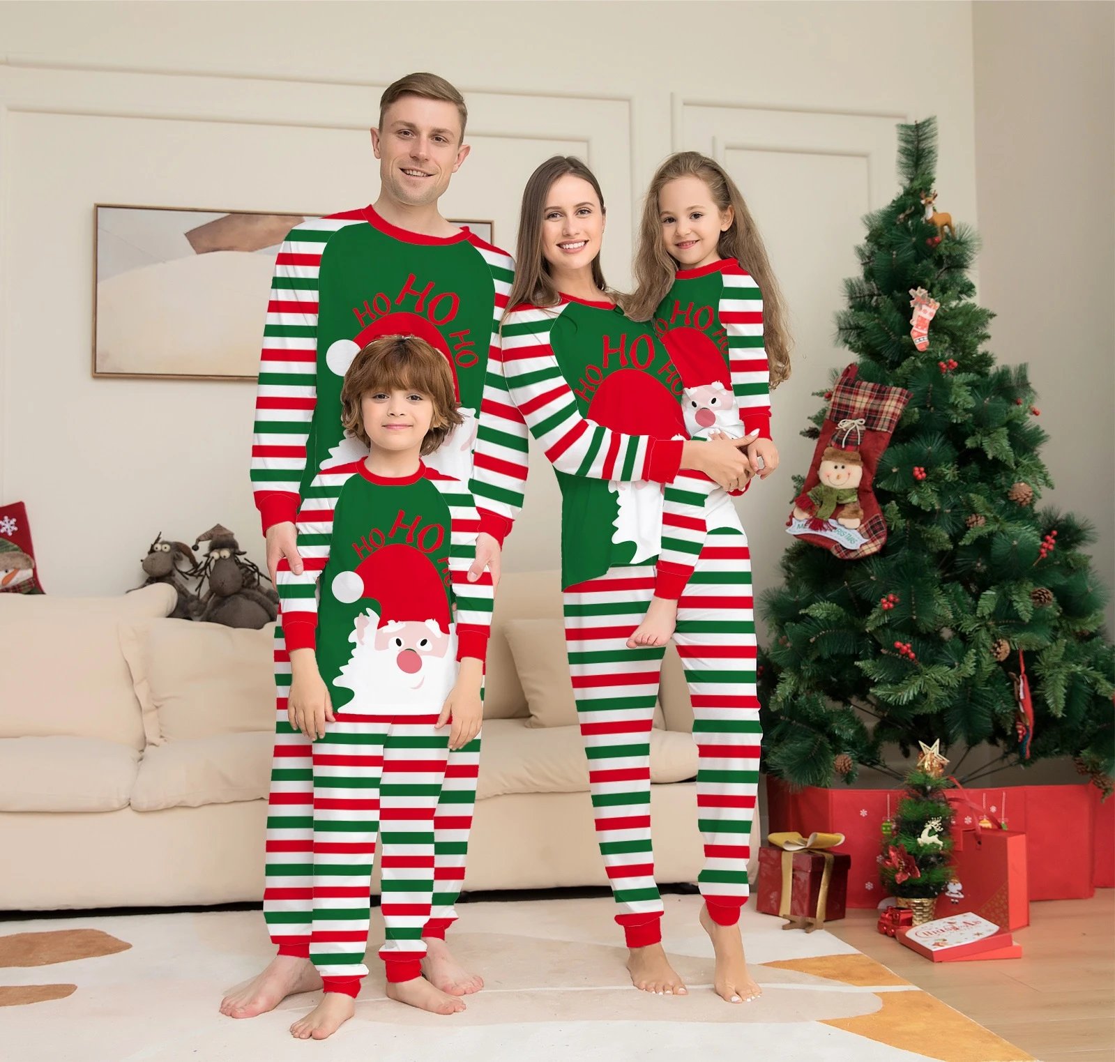 Red Xmas Family Pajamas14 Red Xmas Family Pajamas14