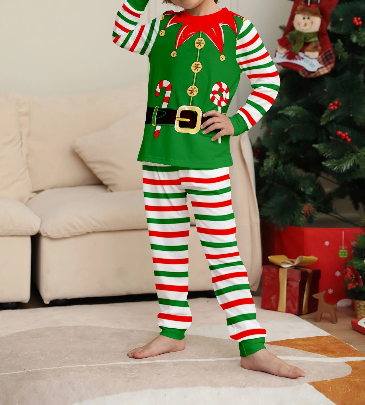 Elf Family Matching Pajamas13 Elf Family Matching Pajamas13