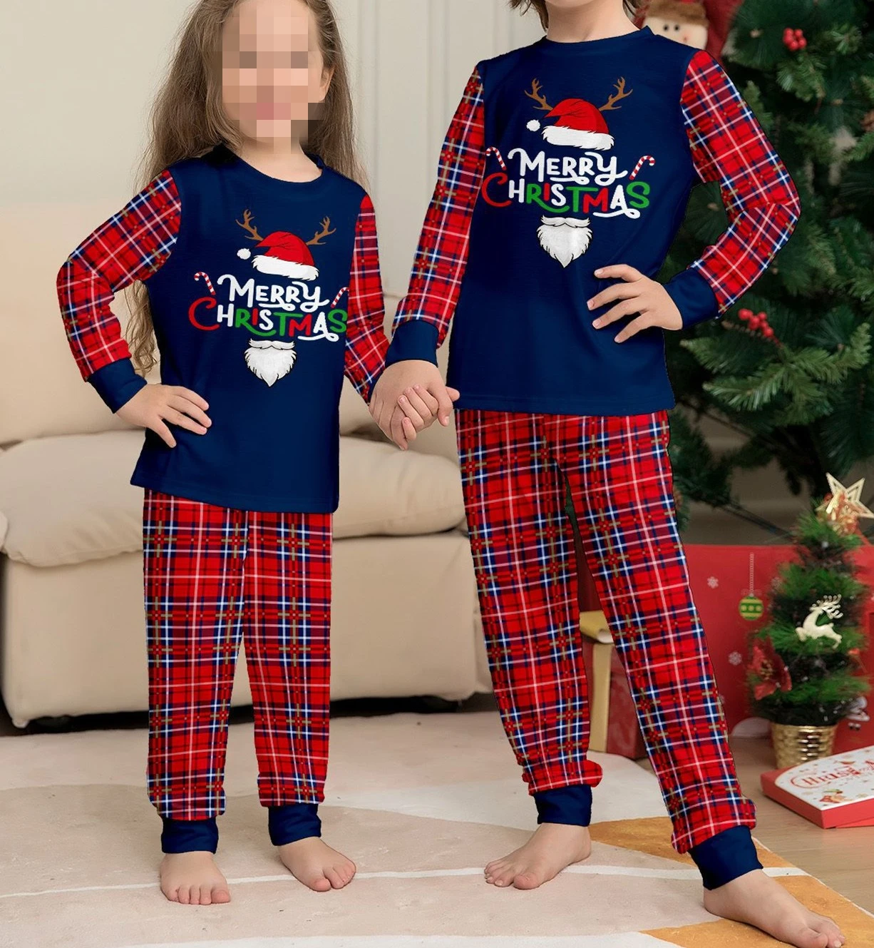 Plaid Matching Family Pajamas7 Plaid Matching Family Pajamas7