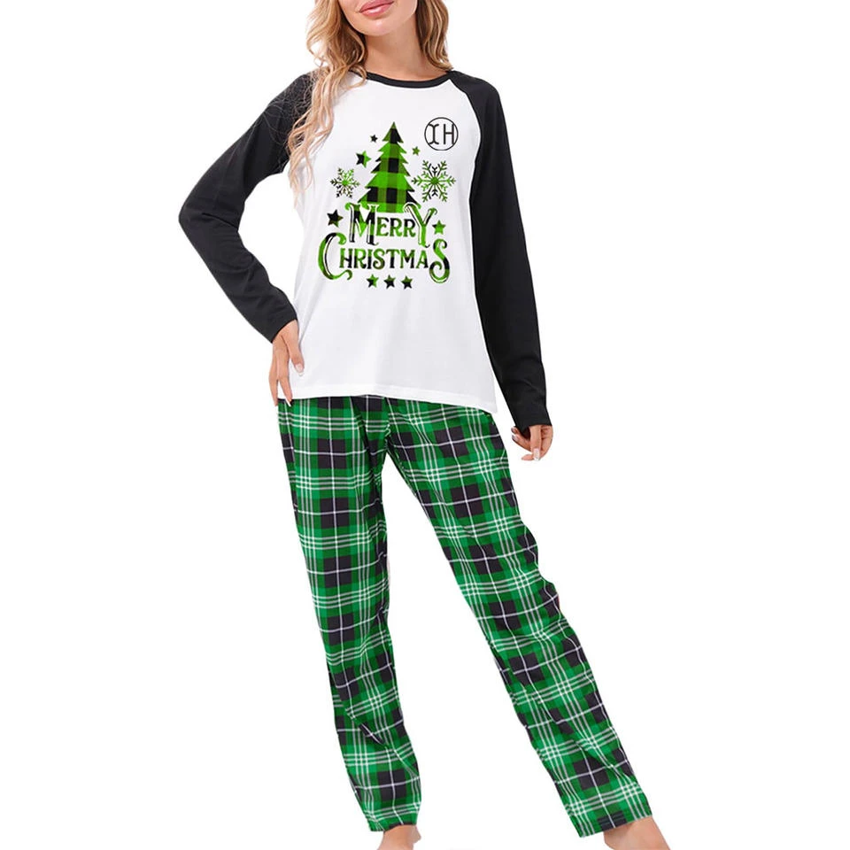 Tree Plaid Family Pajamas10 Tree Plaid Family Pajamas10