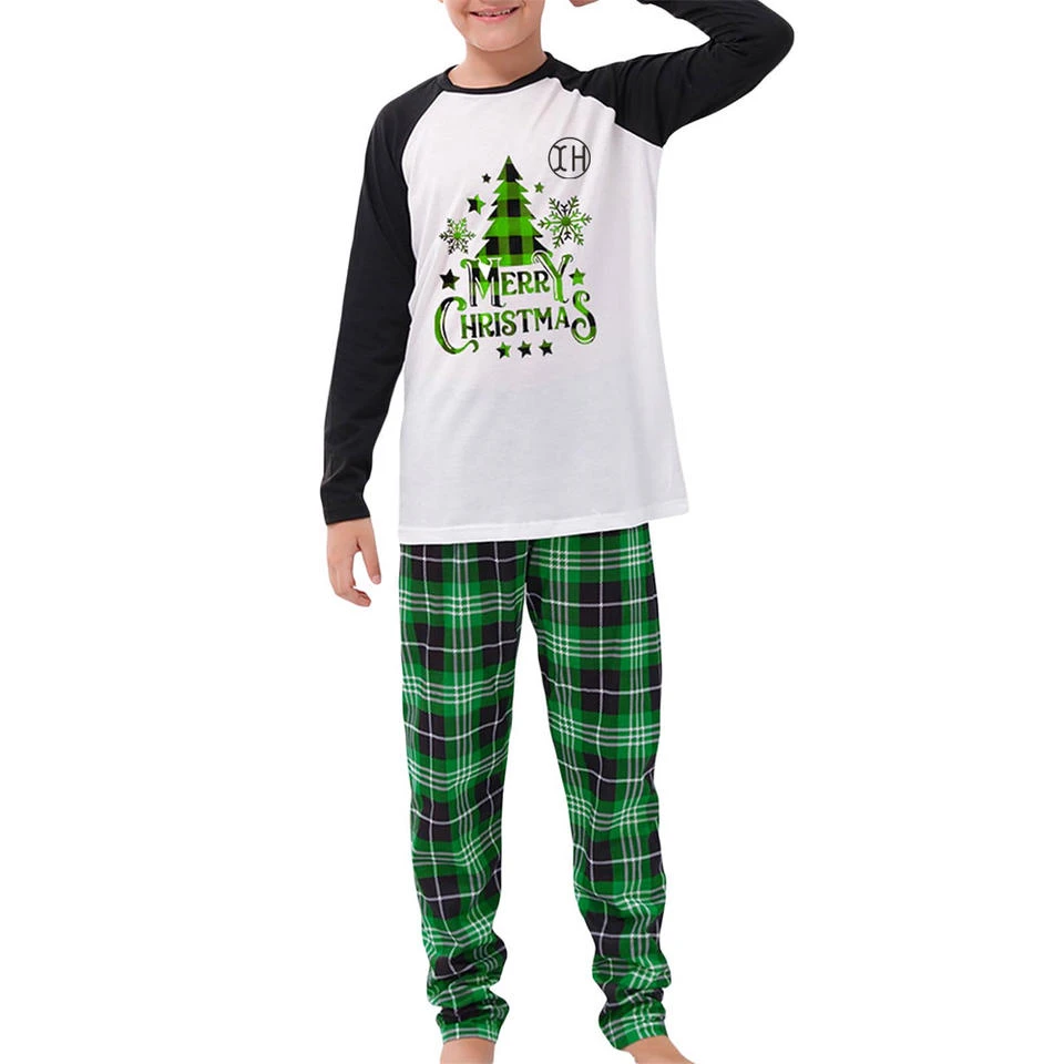 Tree Plaid Family Pajamas12 Tree Plaid Family Pajamas12