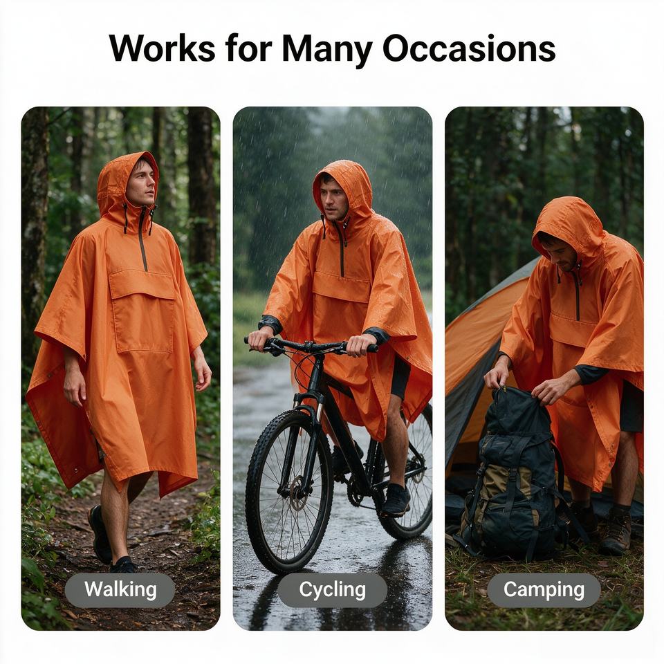 Orange Seam Sealed Zipper Rain6 Orange Seam Sealed Zipper Rain6