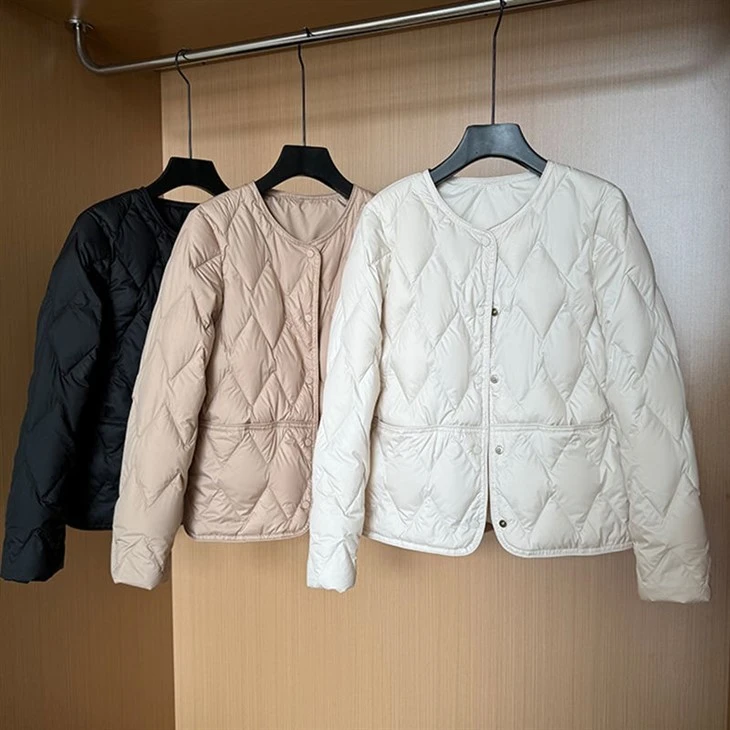Quilted Short Down Coat