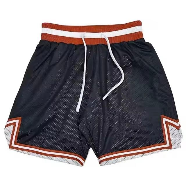 Retro Stripe Loose Basketball Shorts