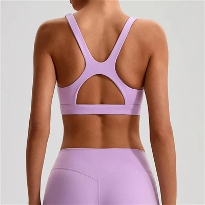 Crisscross Strap Sports Bra