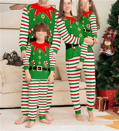 Elf Family Matching Pajamas