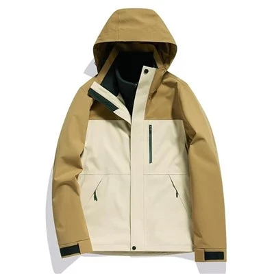 Khaki Brown Mountain Coat