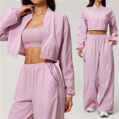 Long Sleeve Workout Two Piece Set