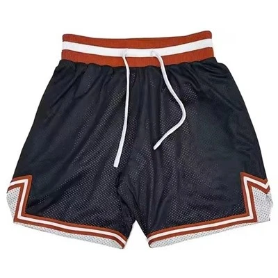 Retro Stripe Loose Basketball Shorts