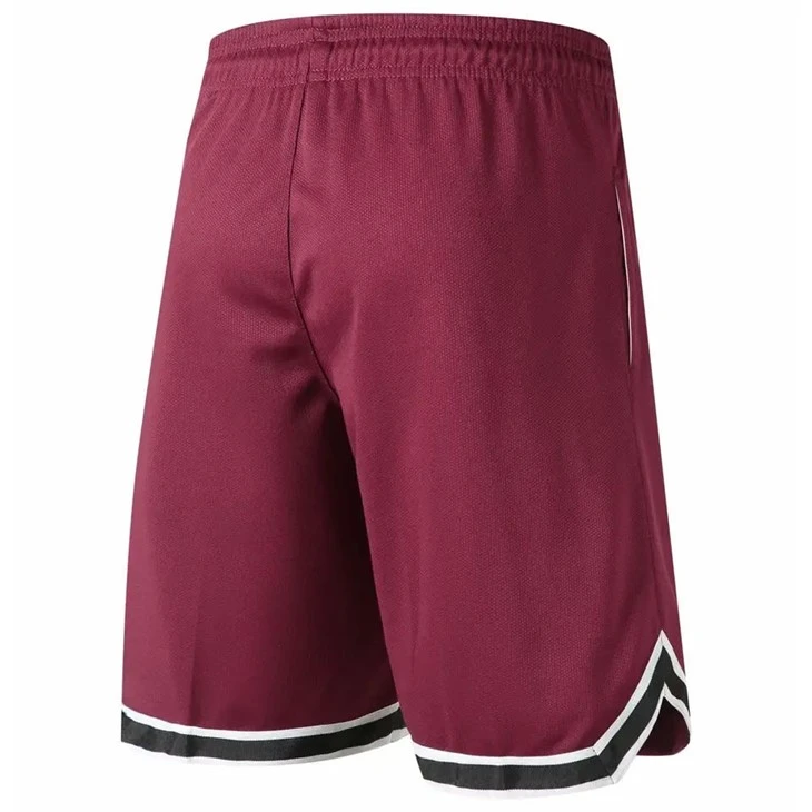 Solid Maroon Sport Soccer Shorts suppliers