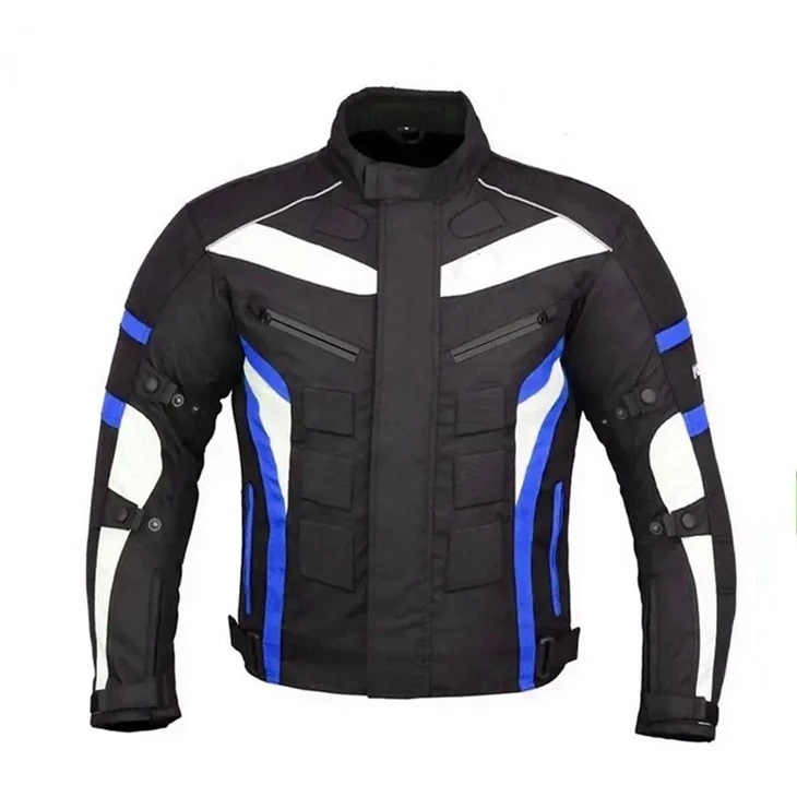 Sport Red Stripe Motorcycle Racing Protective Jacket high quality