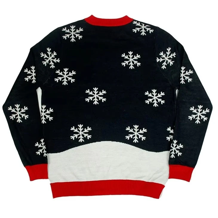 Ugly Santa Tree Christmas Knit Sweater suppliers