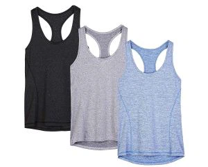 Womens Running Yoga Racerback Tank Top