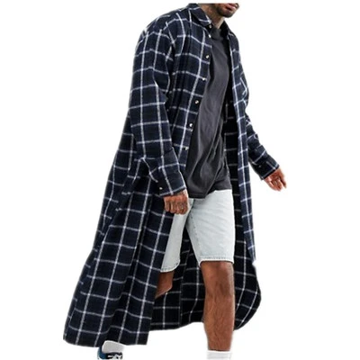 Fashion Flannel Men Plaid Shirts